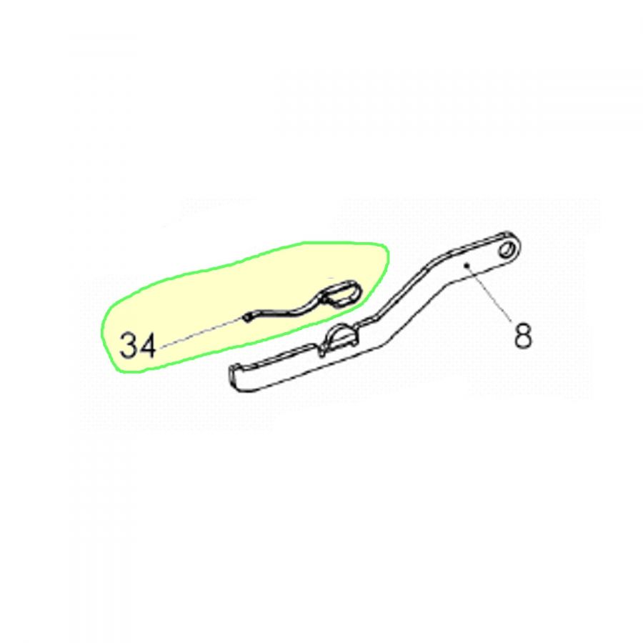 Pružina spouštové páky, Hämmerli X-ESSE