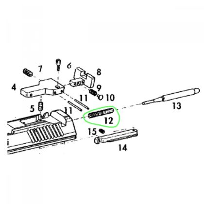 Pružina zápalníku Pardini PC/GT