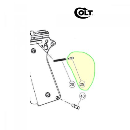 Cep pojistky Walther Colt 1911