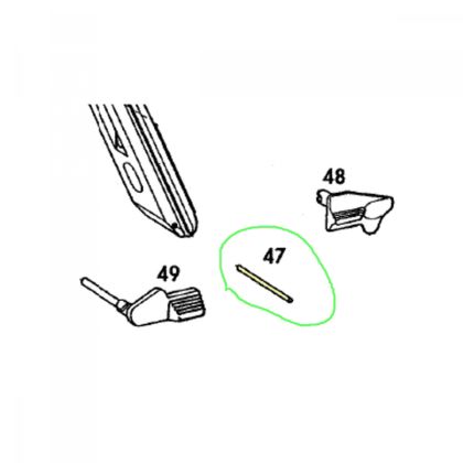 Cep zámku zadního dílu Pardini PC/GT