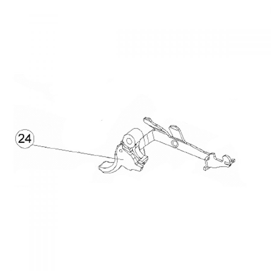 Spoušt AS - sestava - Walther P99 AS