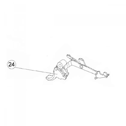 Spoušt AS - sestava - Walther P99 AS