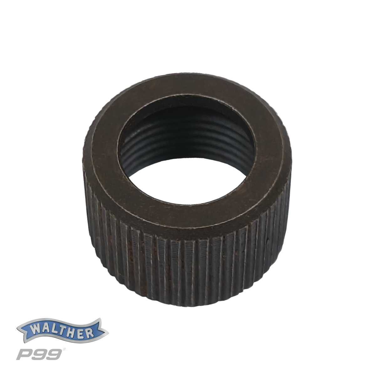 Krytka závitu hlavně Walther P99, M13,5x1 levý, 9 mm Luger
