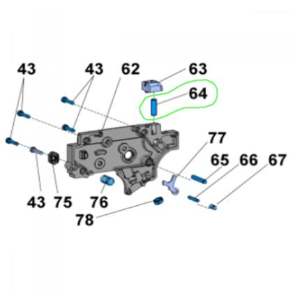 Kolík pro Heckler&Koch 416 (Walther), 22LR