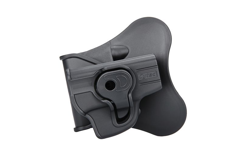 Opaskové pouzdro na pistoli Kel-Tec, Cytac, s pojistkou, plastové, pádlo, pravé