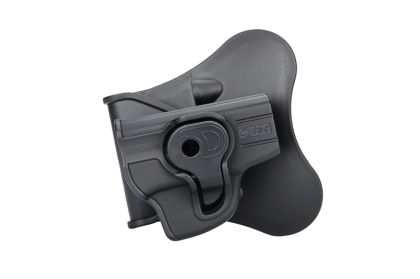 Opaskové pouzdro na pistoli Kel-Tec, Cytac, s pojistkou, plastové, pádlo, pravé