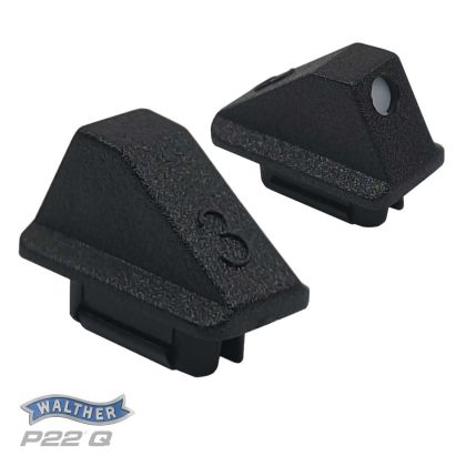 Muška c. 3 Walther P22/P22Q, výška 5,4 mm