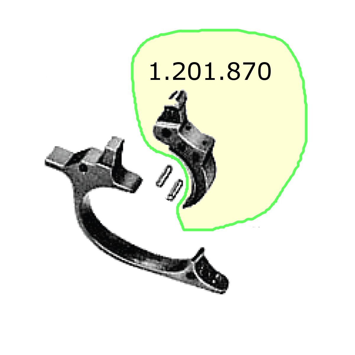 Jazýcek spoušte - Hämmerli