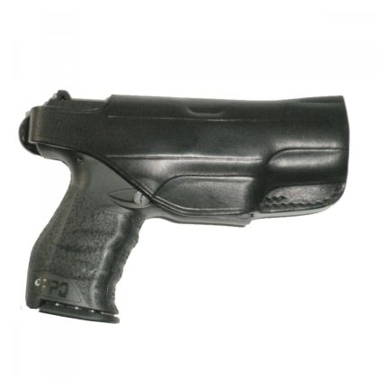 Opaskové pouzdro na pistoli Walther PPQ, typ AGENT, kožené, pravé