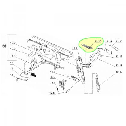 Vzpruha spoušte - Walther PPS M1