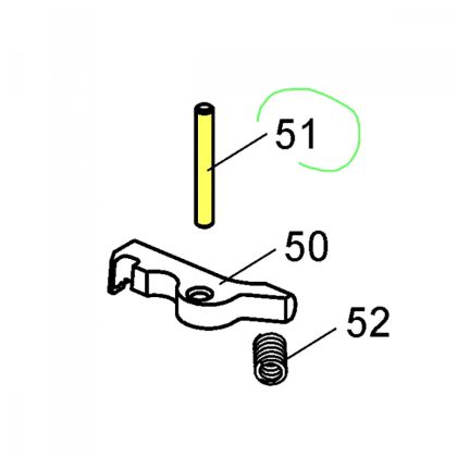 Cep vytahovace, CZ75