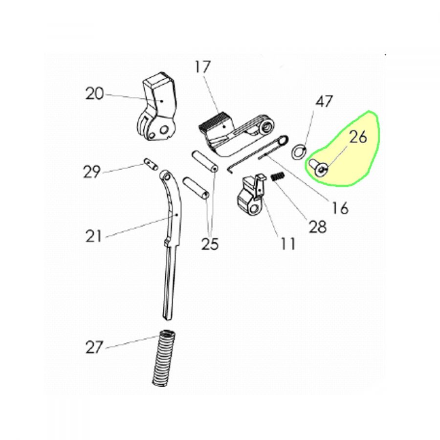 Zápustný šroub, Hämmerli X-ESSE