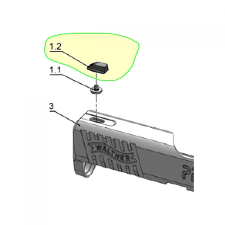 Muška c. 3 - Walther PPS