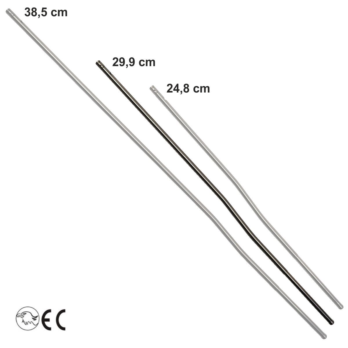 Plynovratná trubice ECI Mid, 29,9 cm, pro AR-15 (střední)