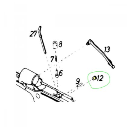 Cep spouštové páky - Walther PPK/E
