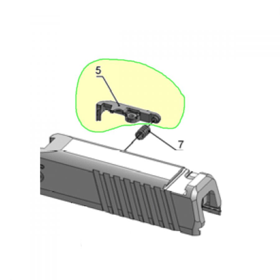 Vytahovac, Walther PPS M2