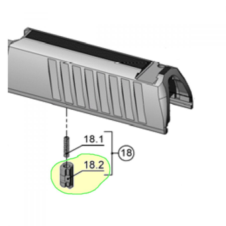 Pojistka úderníku, Walther PPQ Classic (M1)