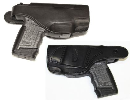 Opaskové pouzdro na pistoli Walther PPS, typ AGENT, kožené, pravé