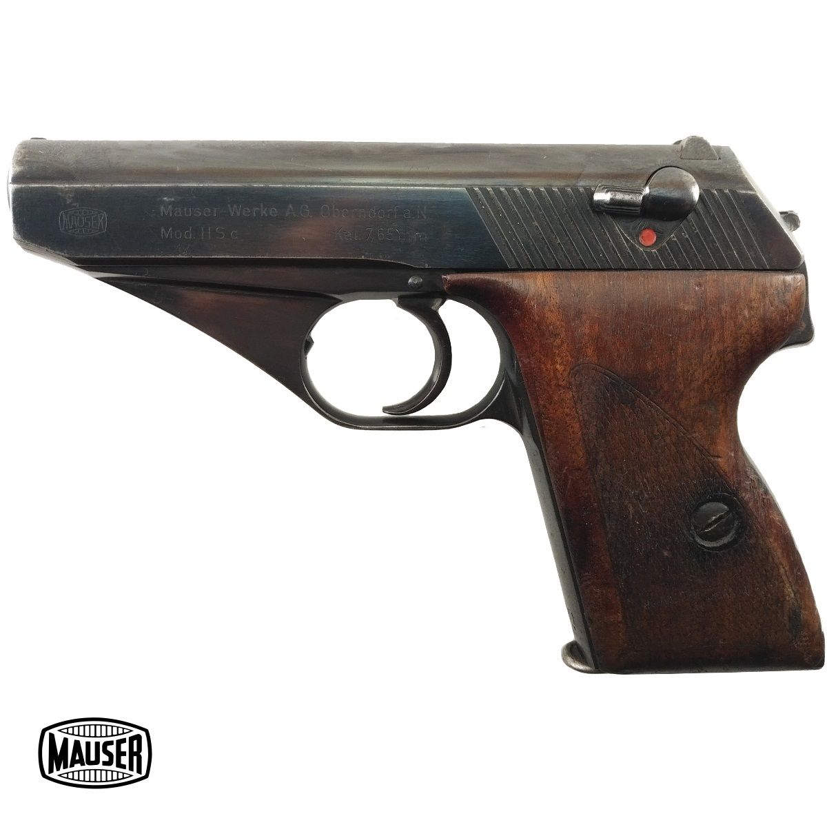 Mauser HSC, 7,65 Browning, pistole samonabíjecí, použitá