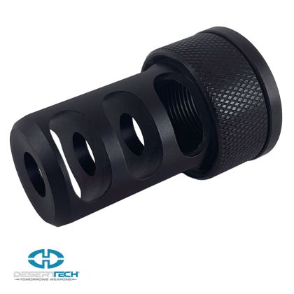 Úsťová brzda Desert Tech SRS A2, ráže 338 Lapua Magnum, závit 3/4