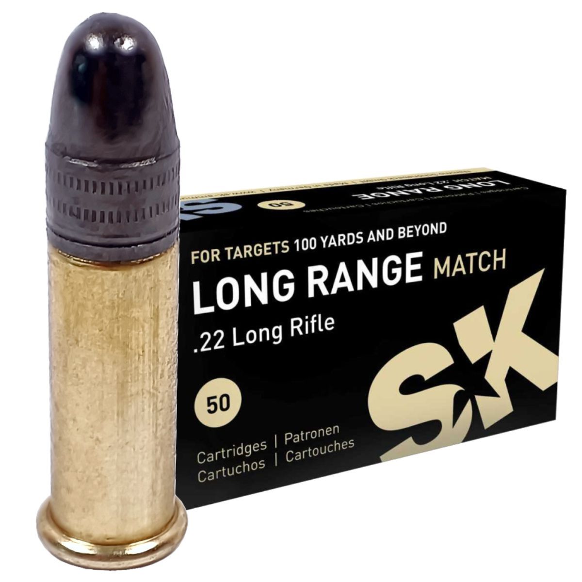 Náboj Lapua SK 22LR Long Range Match