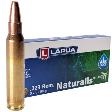 Náboje Lapua .223 Rem. Naturalis, 3,2 g / 50 gr