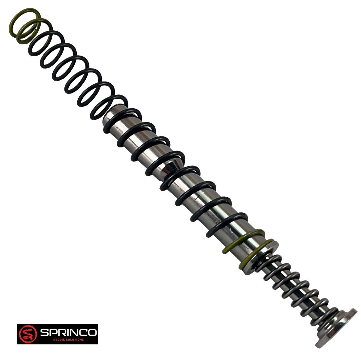 Sestava vratné pružiny Sprinco pro Walther Q5 Steel Frame, žlutá (Recoil Managment System)