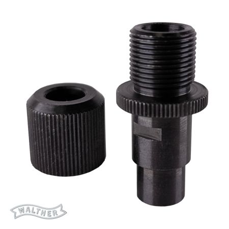 Adaptér hlavně Walther ráže .22 LR - 1/2x28, na tlumič