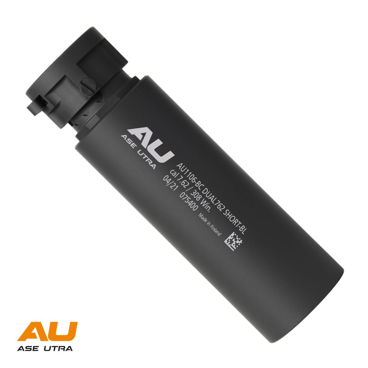 Tlumic Ase Utra DUAL762-S-BL Short, cerný Cerakote
