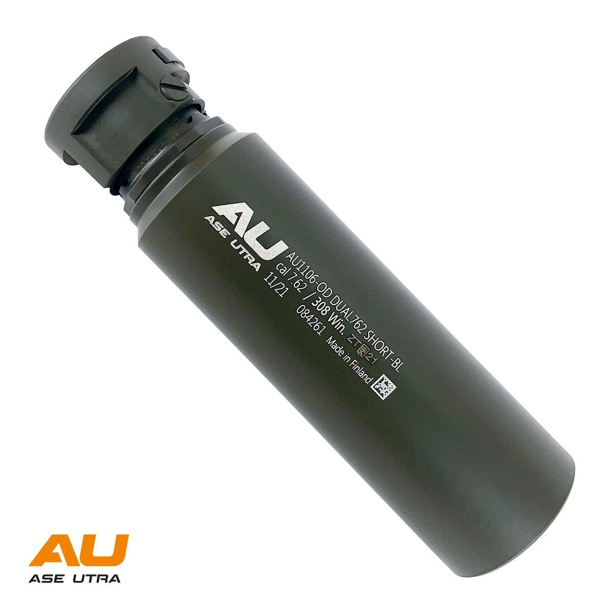 Tlumic Ase Utra DUAL762-S-BL Short, OD Green Cerakote