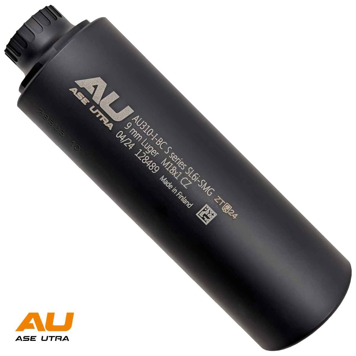 Tlumic Ase Utra SL6i-SMG, 9x19mm, M18x1 CZ, cerný Cerakote