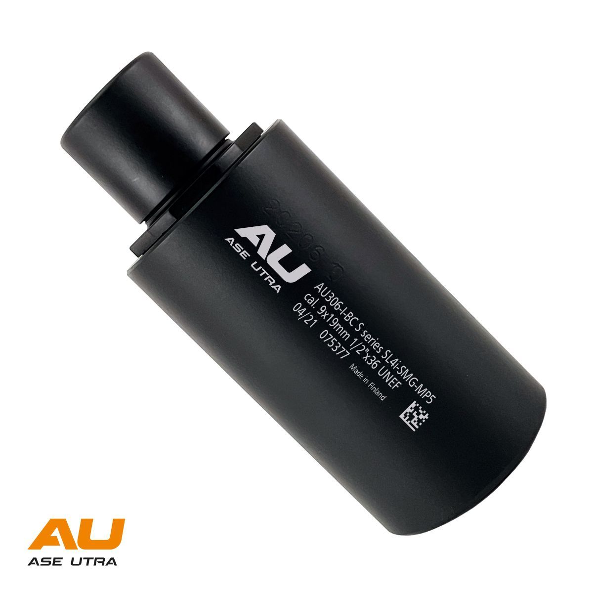 Tlumič Ase Utra SL4i-SMG-MP5 3-Lug, 9x19mm, černý Cerakote