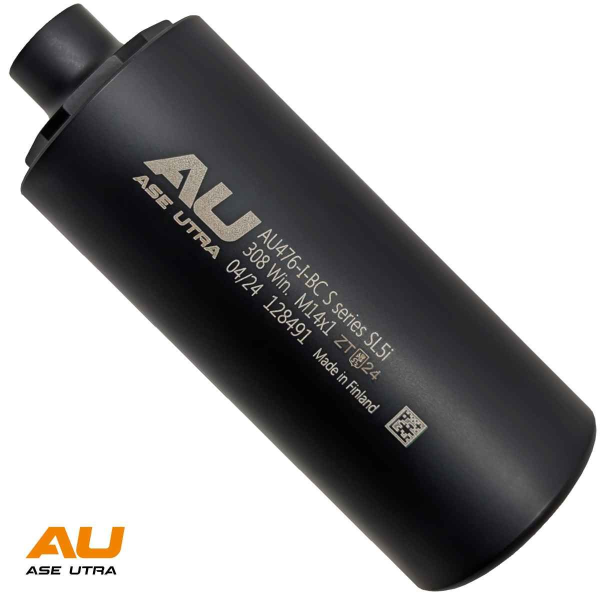 Tlumic Ase Utra SL5i .30, M14x1 Sako, cerný Cerakote