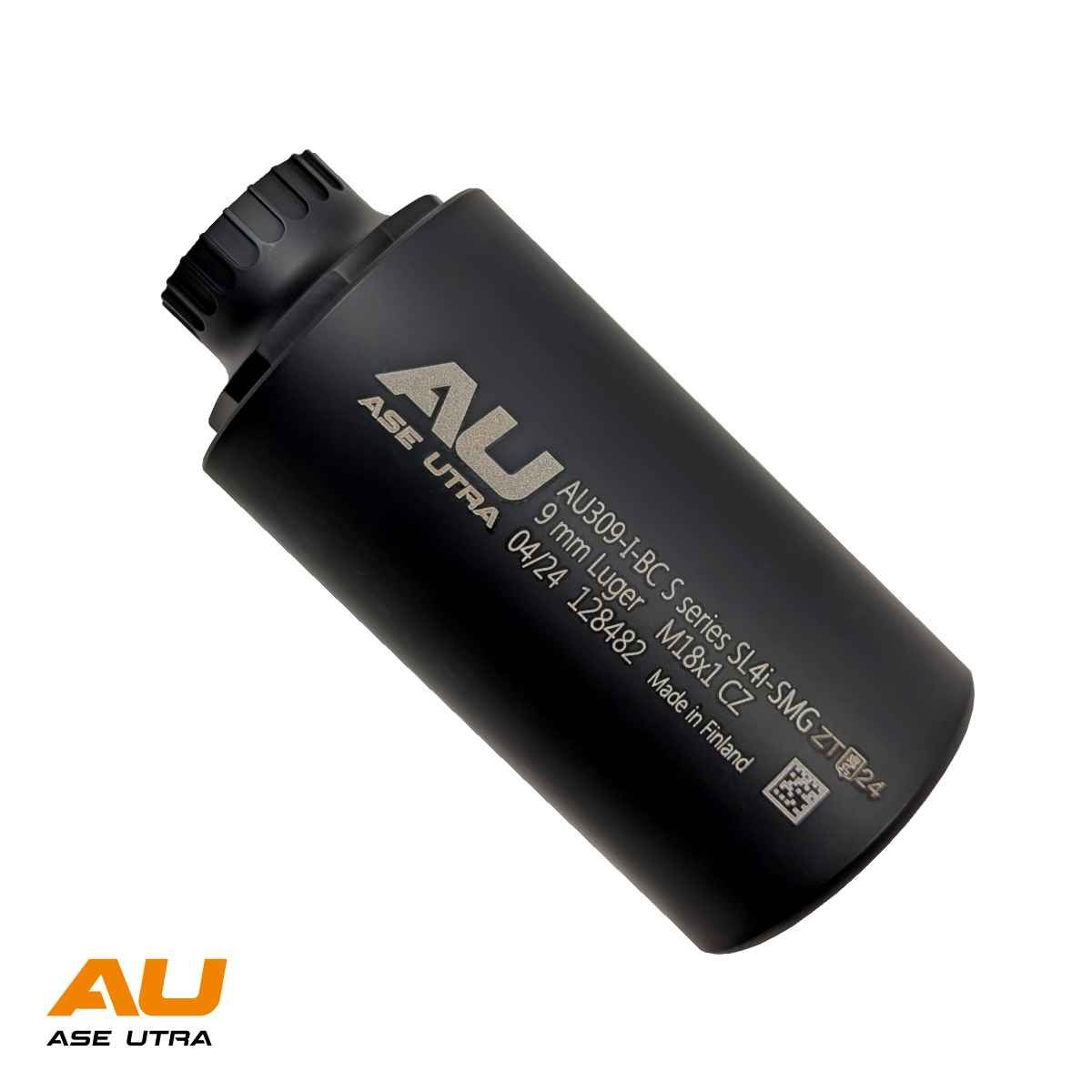 Tlumič Ase Utra SL4i-SMG, 9x19mm, M18x1 CZ, černý Cerakote