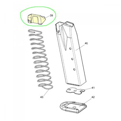 Podavac zásobníku - Walther P99