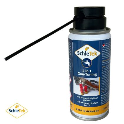 SchleTek Gun Tuning 2 v 1, sprej 100 ml, cistící a mazací prípravek na zbrane
