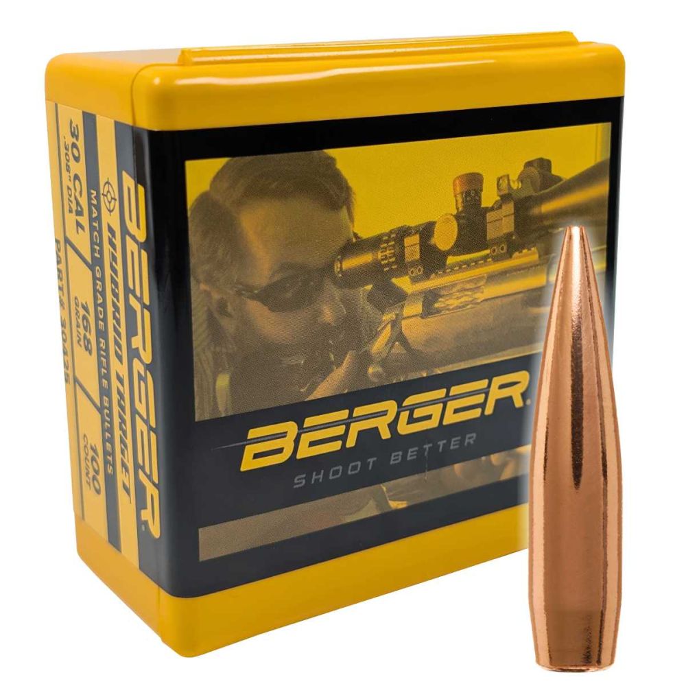 Střela Berger .30 (.308) Hybrid Target 10,9 g / 168 gr (bal. 100ks)