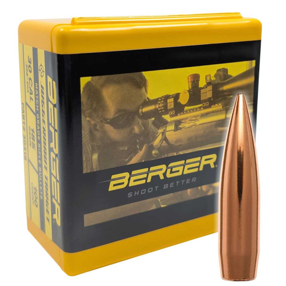 Střela Berger .30 (.308) Juggernaut Target 12 g / 185 gr (bal. 100ks)