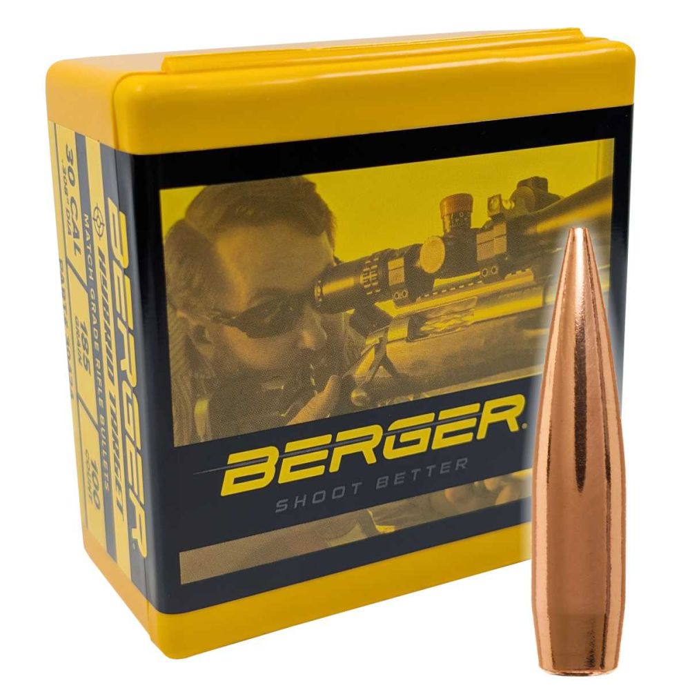 Střela Berger .30 (.308) Hybrid Target 12 g / 185 gr (bal. 100ks)