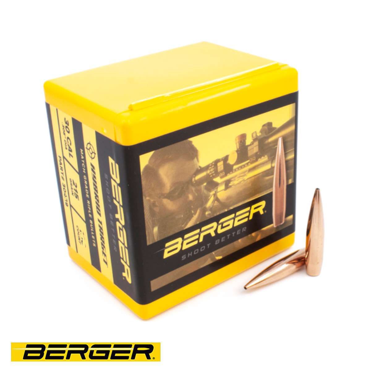 Strela Berger .30 (.308), 13,93g / 215gr. Hybrid Target (bal. 250ks)