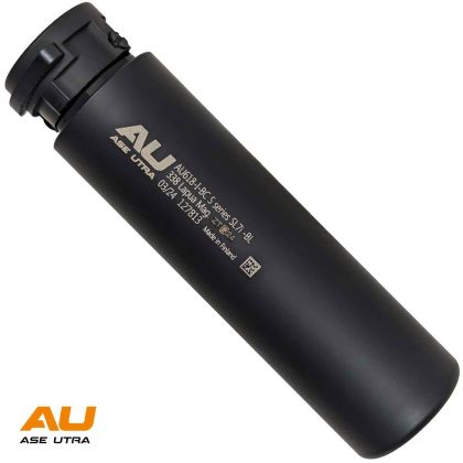 Tlumic Ase Utra SL7i-BL .300 / .338, bez ústové brzdy, cerný Cerakote