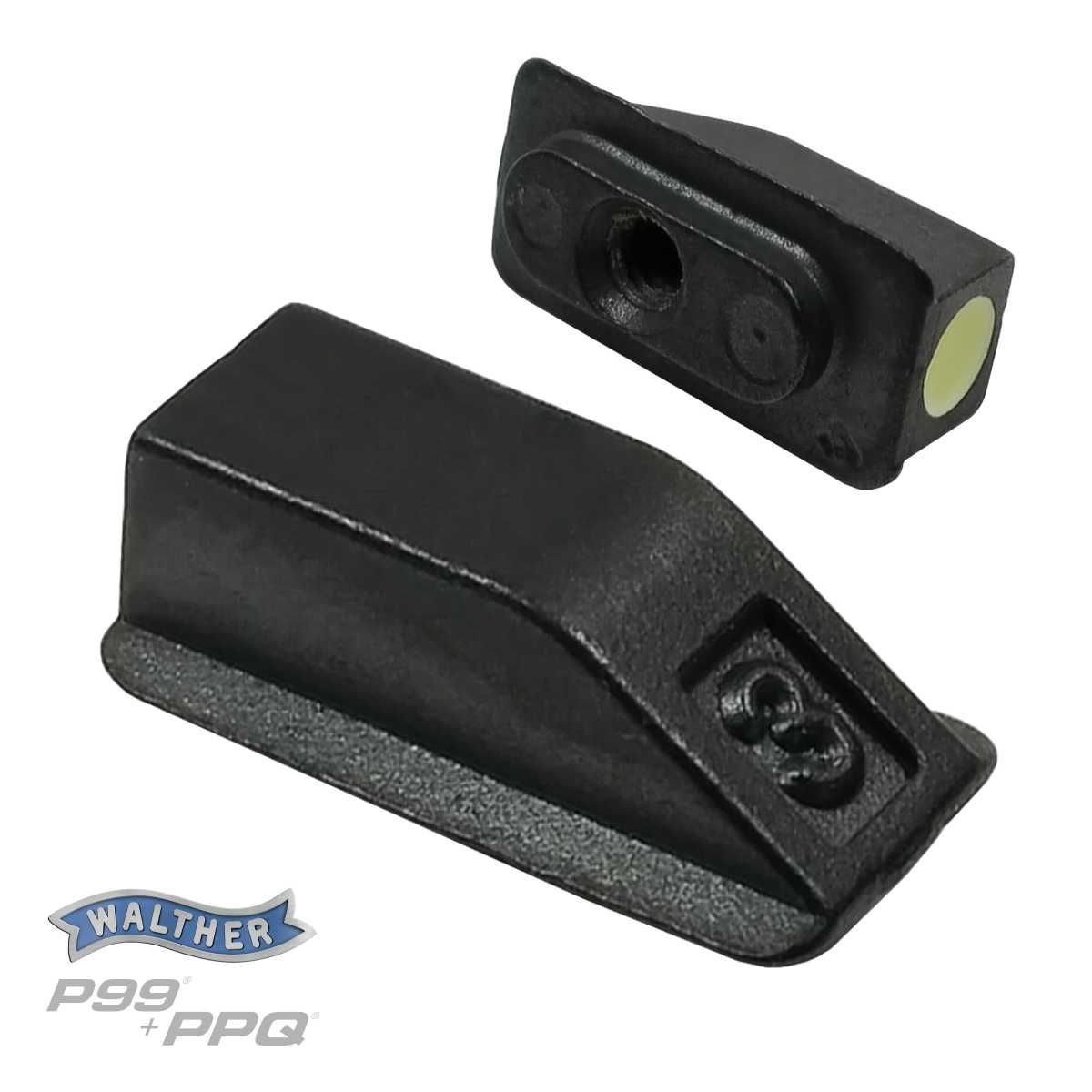 Ocelová muška č. 3 Walther P99 a PPQ, výška 3,5 mm