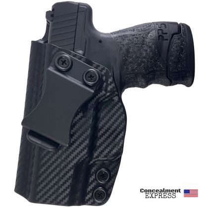 Vnitrní pouzdro pro Walther PPS M2 IWB Kydex Carbon, levé, Concealment Express