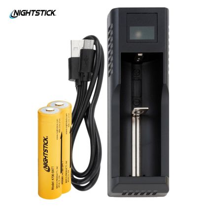 Nabíjecka Nightstick Dual Micro USB Battery Charging Kit