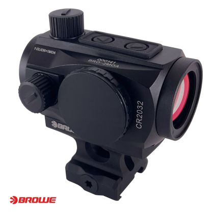 Kolimátor Browe Reflex Optic (BRO) 1x20, vc. Co-witness a nízkoprofilové montáže Picatinny