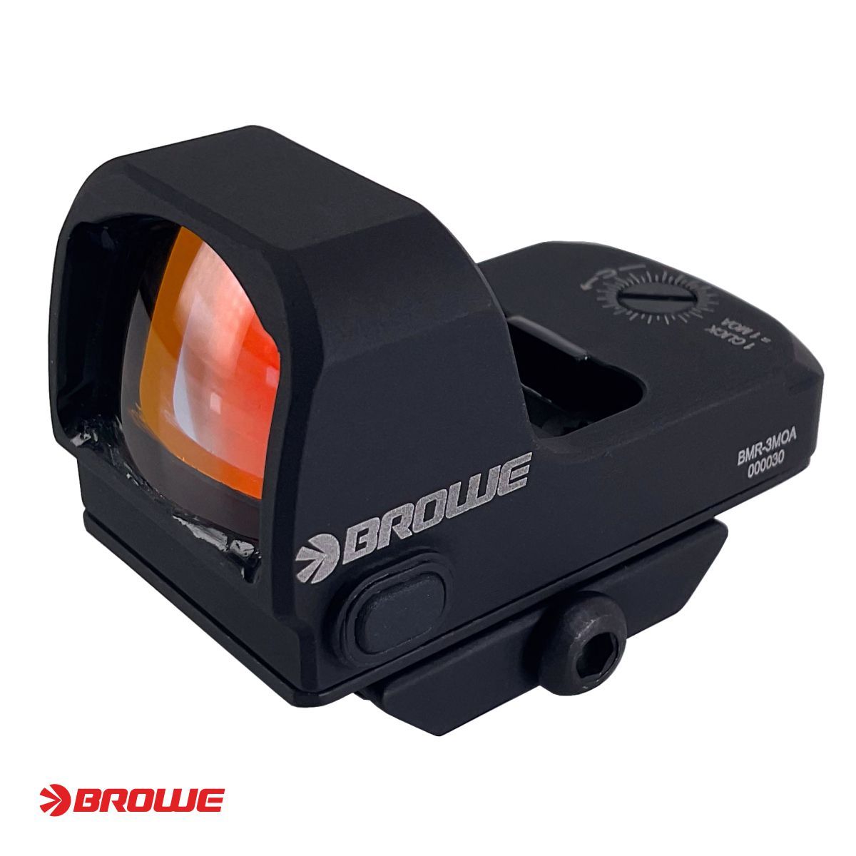 Kolimátor BROWE Micro Reflex (BMR), 3 MOA, ultra-nízkoprofilová montáž Picatinny