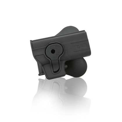 Opaskové pouzdro na pistoli Springfield, Cytac, s pojistkou, plastové, pádlo, pravé