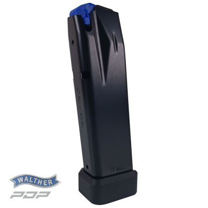 Zásobník Walther PDP C, 18 náboju, prodloužený, Alu botka cerná