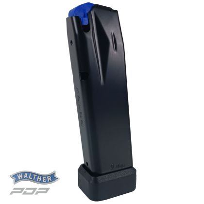 Zásobník Walther PDP (SF) Compact, 18 náboju, prodloužený, polymerová botka cerná