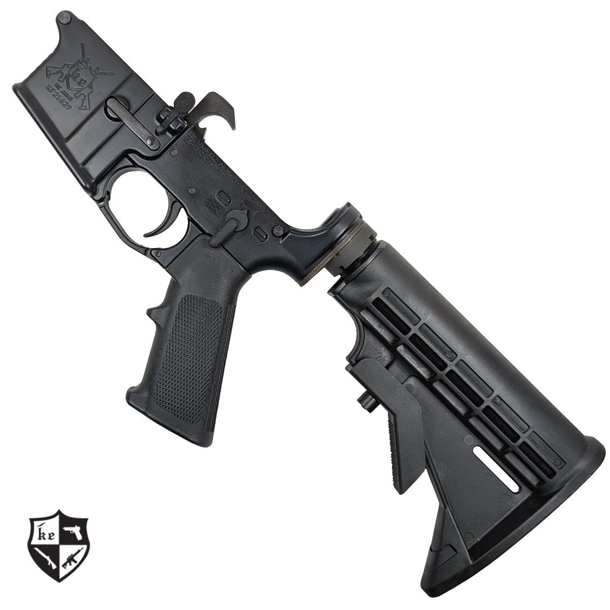 Spodní část pouzdra AR-15 KE Arms, kompletní 